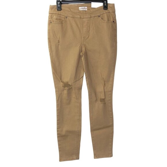 WESTBOUND‎ HIGH RISE FIT DISTRESSED PANTS 6 PET NWT - Picture 1 of 9